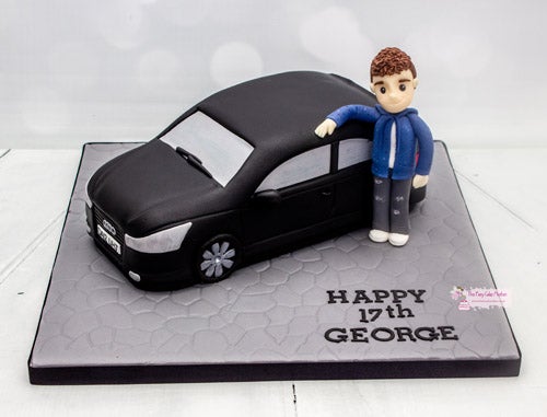 Audi Car Cake | Cars cake design, Car cake, Cake design