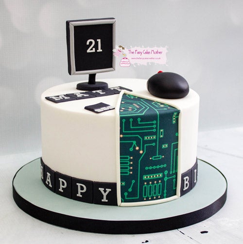 computer-laptop-google-technology-theme-cakes-cupcakes-mumbai-15 - Cakes  and Cupcakes Mumbai