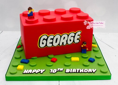 LEGO Theme Cake Topper – Mini & Co.