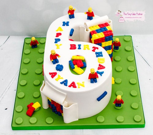 Lego Theme Cake - Celestial Desserts and Bakery